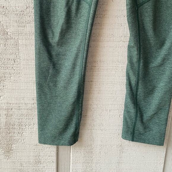 Outdoor Voices Women's size Small Green Ankle Leggings Gorpcore Athletic Active - Picture 4 of 4